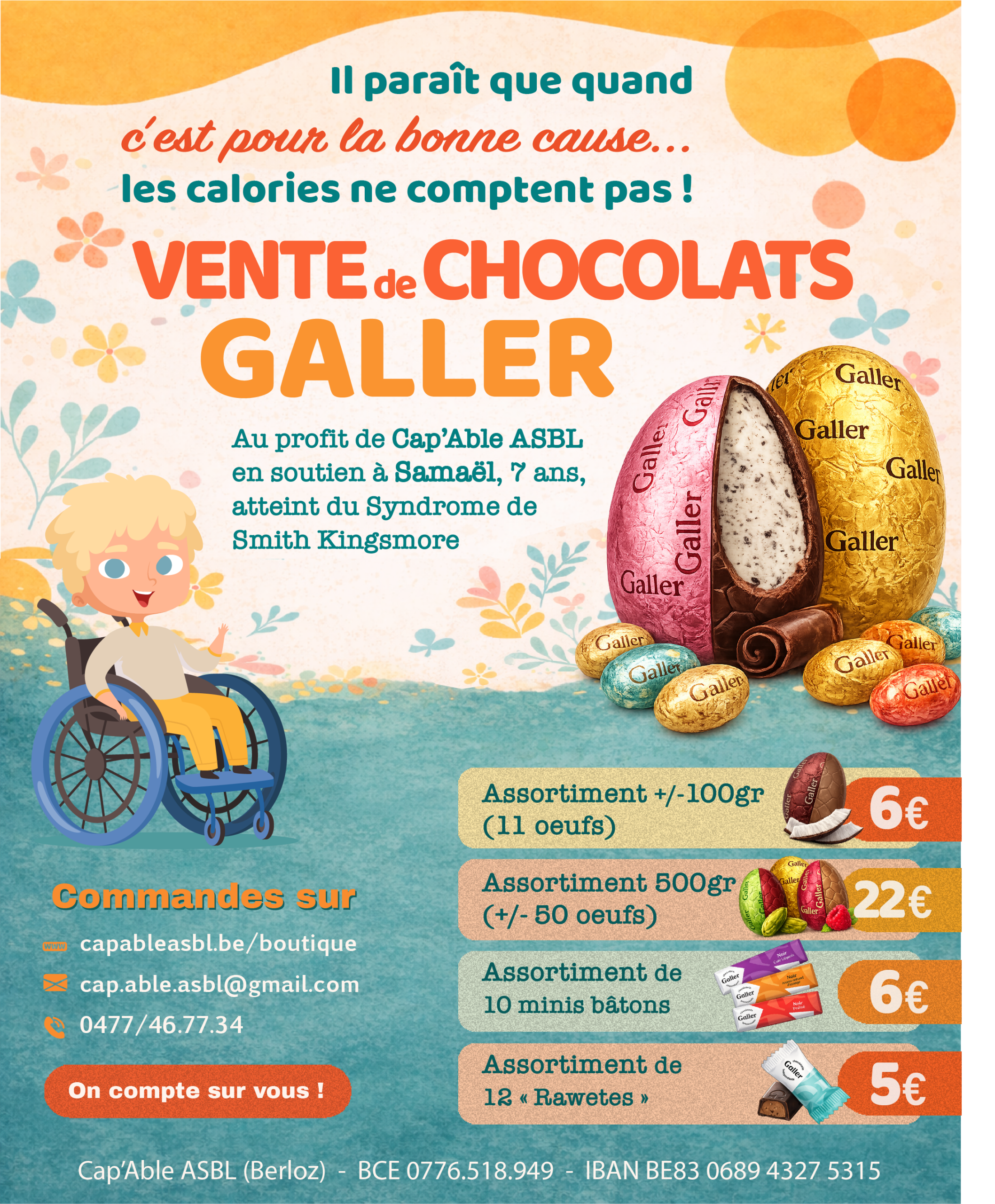 đŁ Vente dâĆufs de PĂąques 2026 <br /> Chocolats Galler solidaires â Image 6