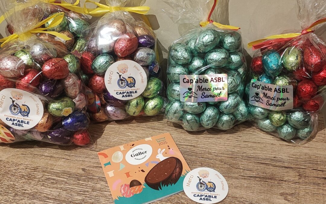 Retour sur notre vente d’Œufs en chocolat 2025 : du chocolat, du lien… et du concret