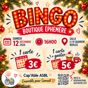 Bingo de Noël - Samedi 12 décembre